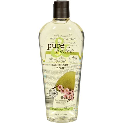 pure body wash.